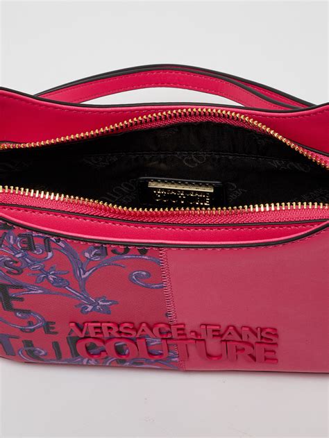 borsa fucsia versace jeans couture|farfetch versace jeans.